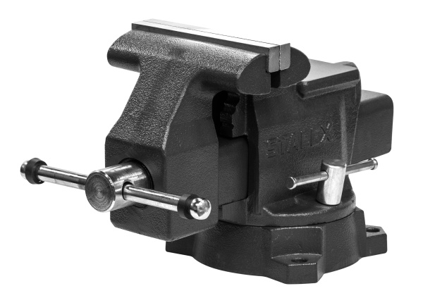 Тиски слесарные STALEX "Кайман" 139х125 мм