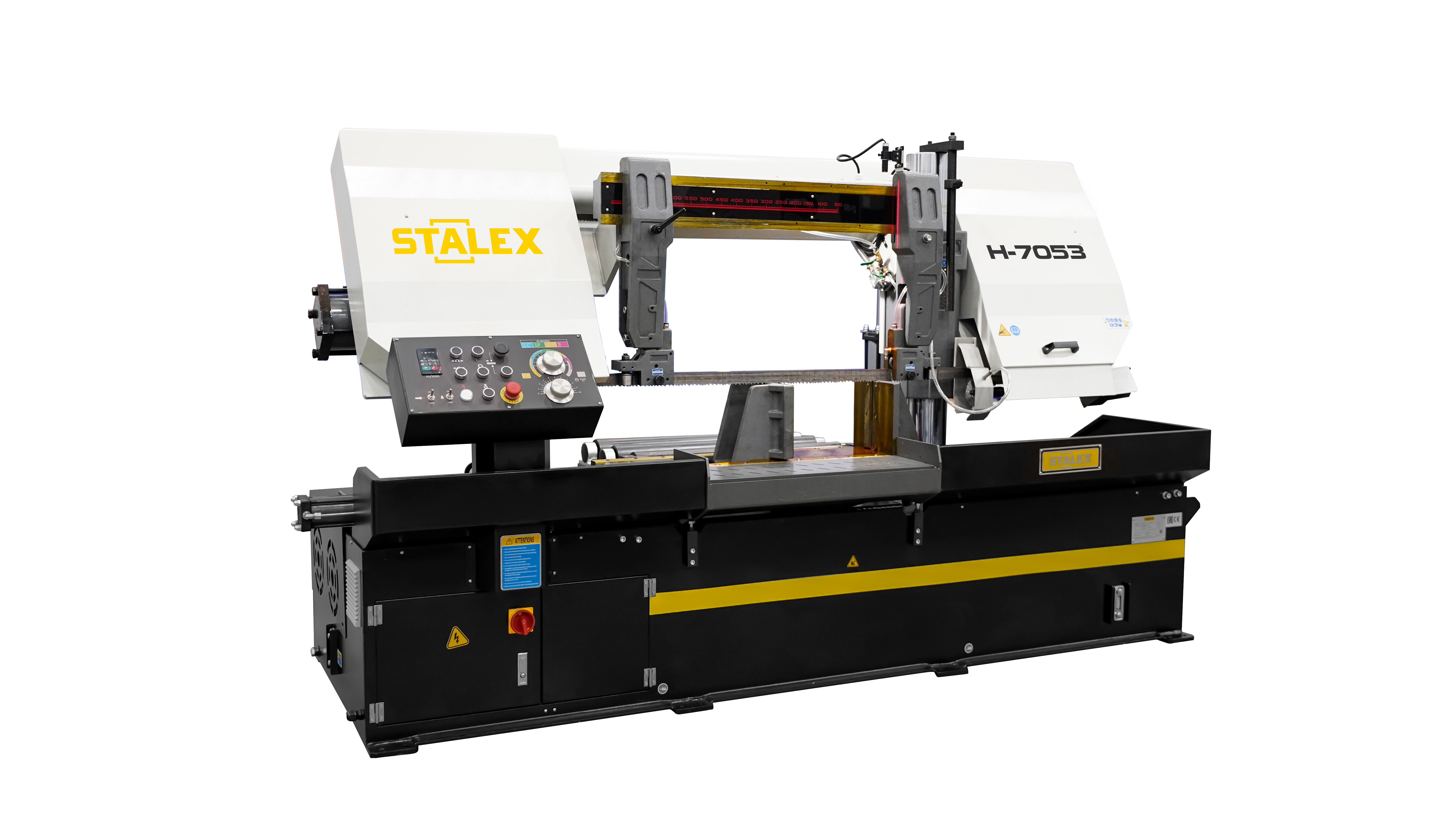 Гидравлический ленточнопильный колонный станок Stalex H-7053