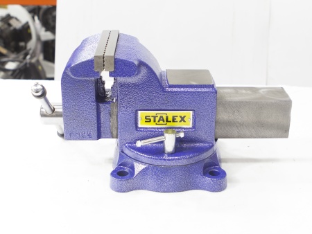 Тиски слесарные STALEX "Гризли" 125Х125 мм