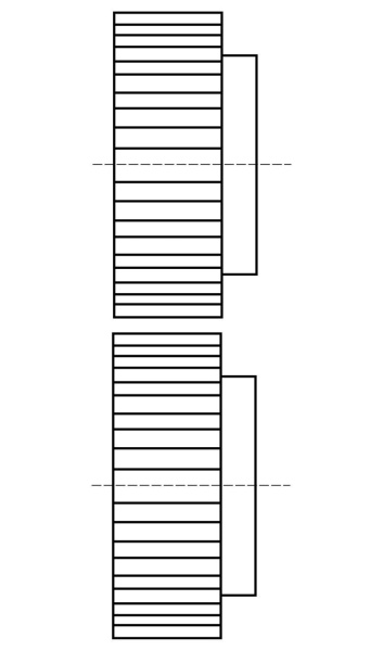Ролики гофрирующие S2